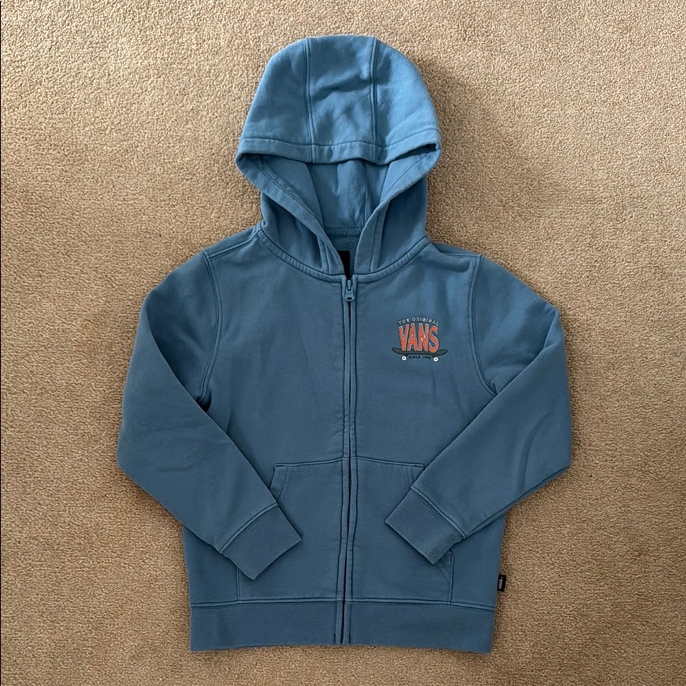Vans Zip-Up Hoodie Sweatshirt